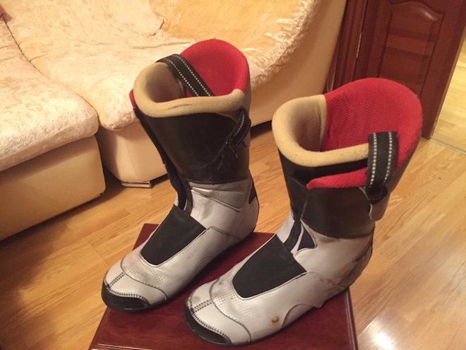 Валенки целы, есть потертости