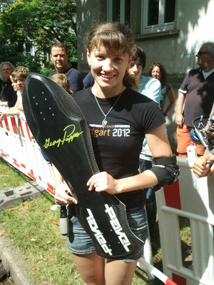 Счастливая Олеся и её новая доска