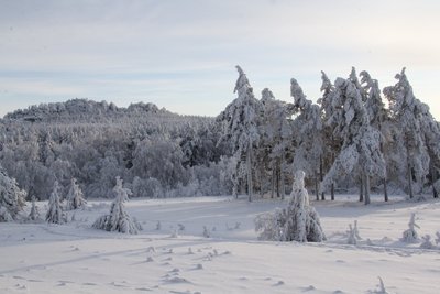 на перевале