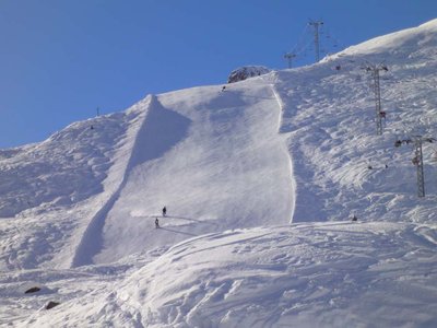 Ле Кретс (интересно что это значит) Склон на 10 укладок
