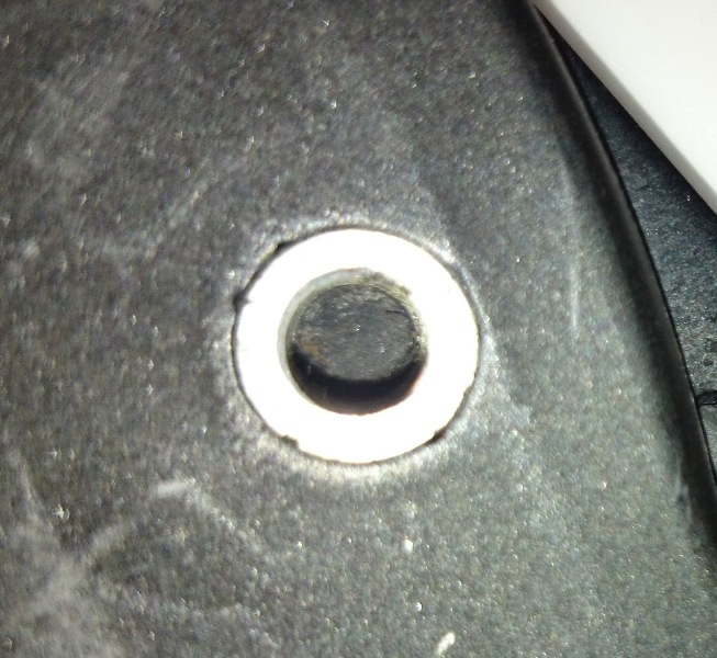 Вид со стороны накладки