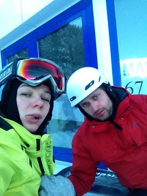 разминка: 3 спуска подряд, по 2,200 км без остановки