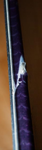 Повреждение на топшите